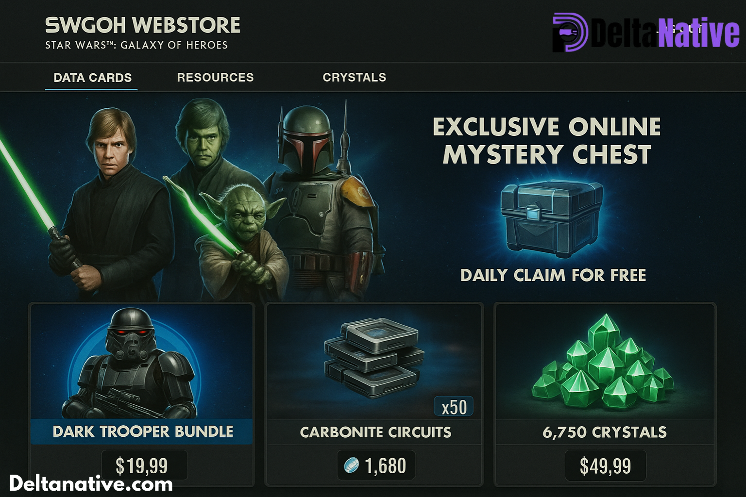 SWGOH Webstore